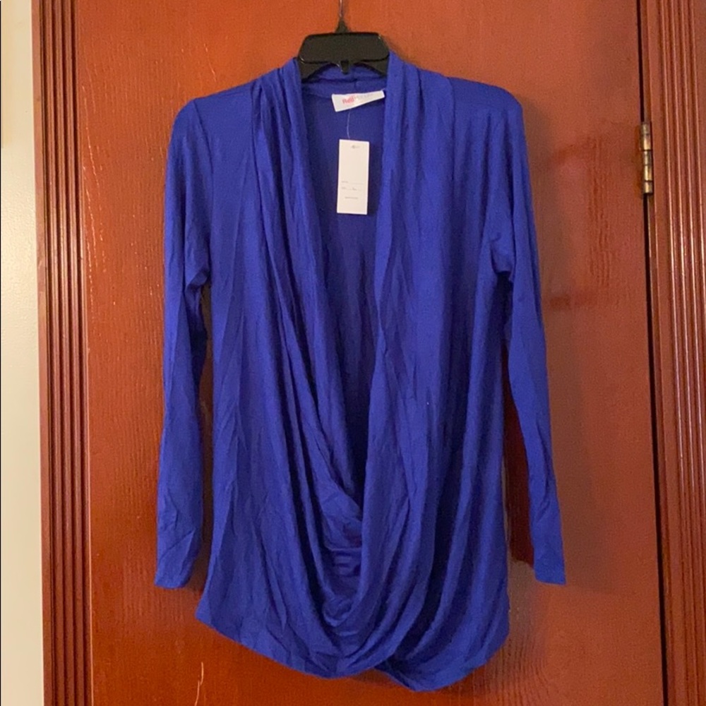 Royal blue cardigan